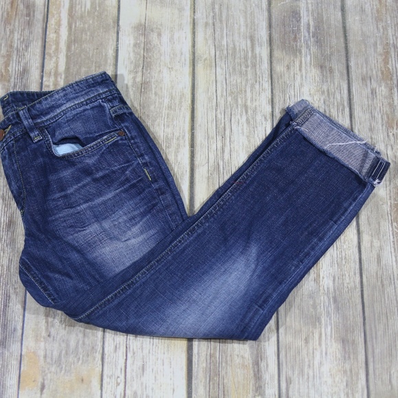 Joe's Jeans Pants - Joe's Jeans The Best Friend Capri Cuffed Disressed